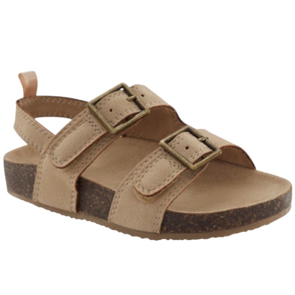 Carter's Tan Kids Sandals with Buckle Straps